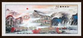 国画山水