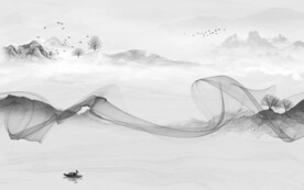 新品山水高清画 文件分层画