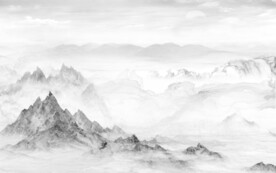 高档新爆款山水画 文件分层画