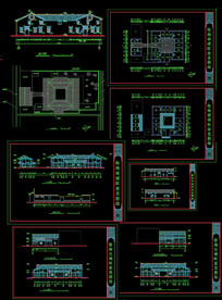  古典民居建筑图纸