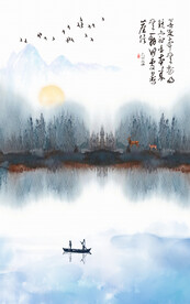 装饰画 晶瓷画 新中式