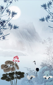 装饰画 晶瓷画 新中式