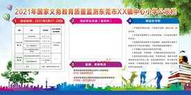 义务教育质量监测公示栏