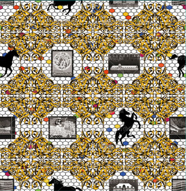 潮牌男装印花 无缝衔接