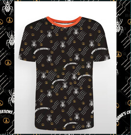 潮牌男装印花 无缝衔接