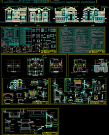 三层豪华建筑图纸