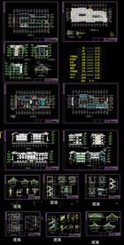 中式客栈建筑图纸