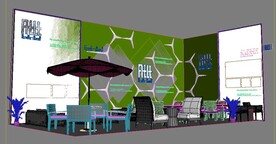 展台 3d展览设计