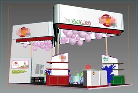 展台 3d展览设计