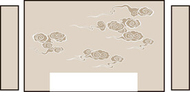 新中式祥云硅藻泥