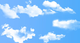 蓝天白云