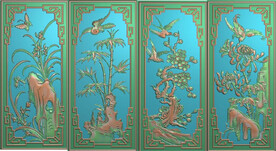 四君子梅兰竹菊