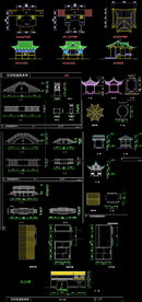 园林建筑施工图