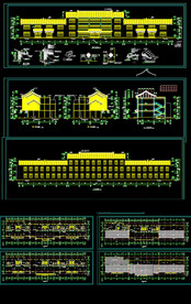  仿古建筑施工图