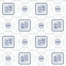 数码印花民族风几何