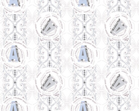 大牌字母花纹乱花