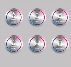 质感水晶按钮图片