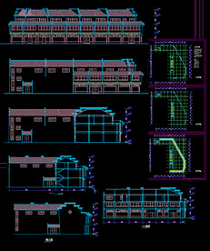 古建办公楼图纸