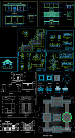 古典牌楼施工图