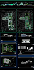仿古宗祠建筑图纸