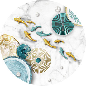 装饰画 晶瓷画 新中式