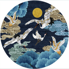 装饰画 晶瓷画 新中式