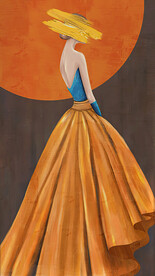 装饰画 晶瓷画 美女画