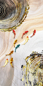 装饰画 晶瓷画 新中式