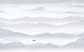 水墨山水画