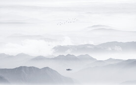 水墨山水画