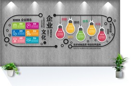 企业走廊文化墙发展历程文化墙