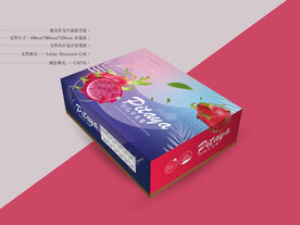 火龙果礼盒 平面图