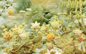 玉雕背景墙
