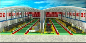 钢筋场内部效果