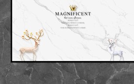 大理石纹鹿 皇冠