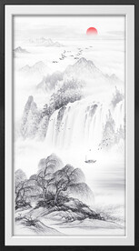 水墨画
