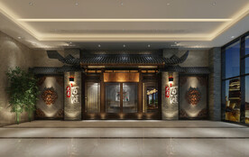 门厅效果图