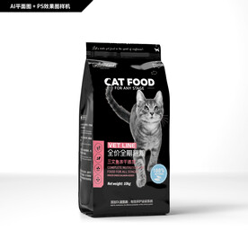 全价全期猫粮包装