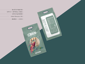 粉条包装 平面图