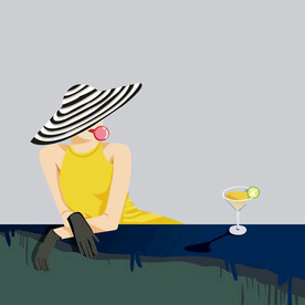 装饰画 三联画 美女