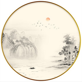 水墨画