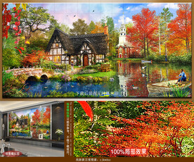 横式-田园地中海风景