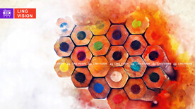 五颜六色的铅笔