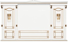 3D立体护墙板背景墙