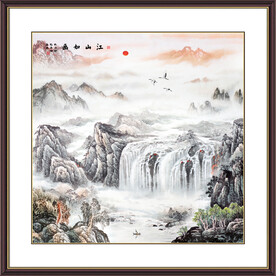 山水画 