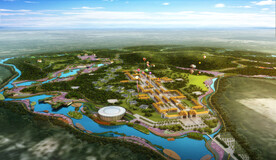 旅游度假区鸟瞰