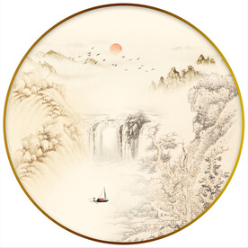 水墨画 