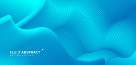 时尚波纹动感流体渐变抽象背景