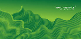 时尚波纹动感流体渐变抽象背景