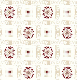 民族风字母格子